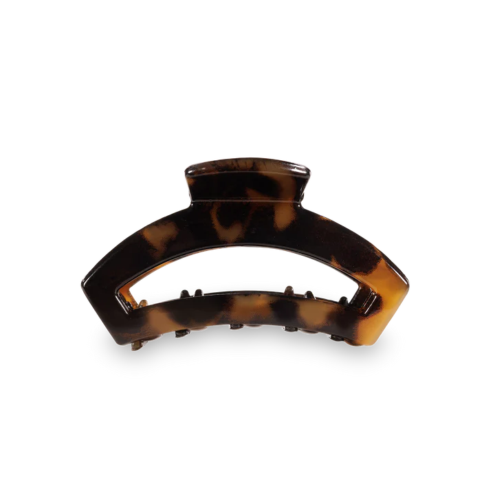 Tiny Teleties Open Claw Clip - Tortoise