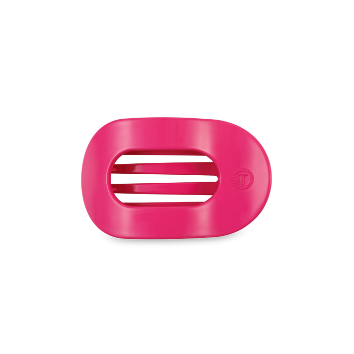 Small Teleties Flat Oval Clip - Tropical Punch