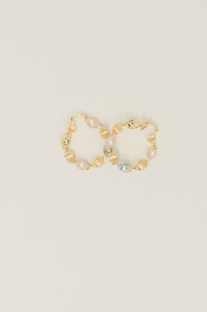 Twisted Sisters Plated Alloy Hoop Earrings - 1/27