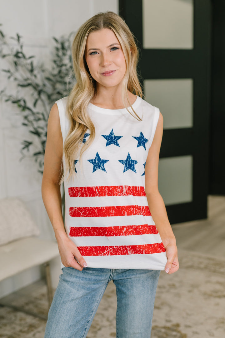 United Together Graphic Flag Tank - 6/5