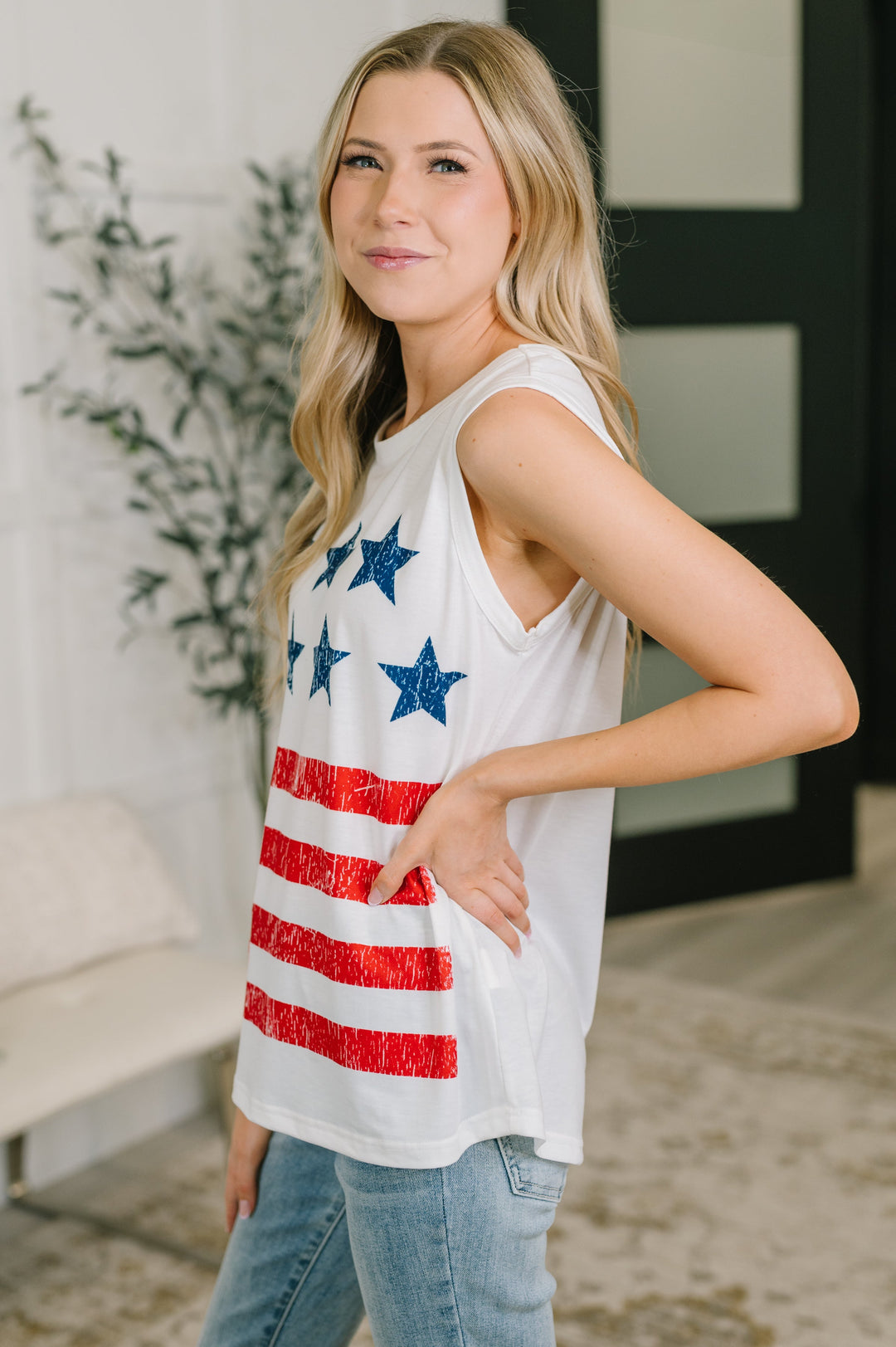 United Together Graphic Flag Tank - 6/5