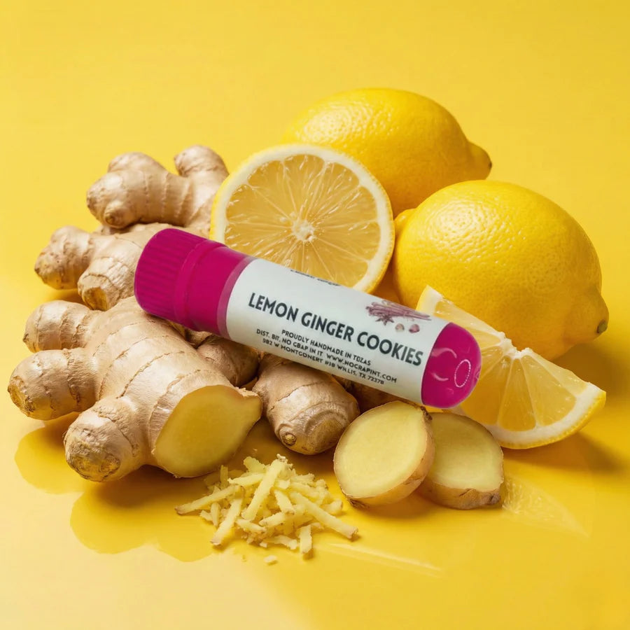 Inhaler - Lemon Ginger Cookies by No Crap In It (Ready To Ship)