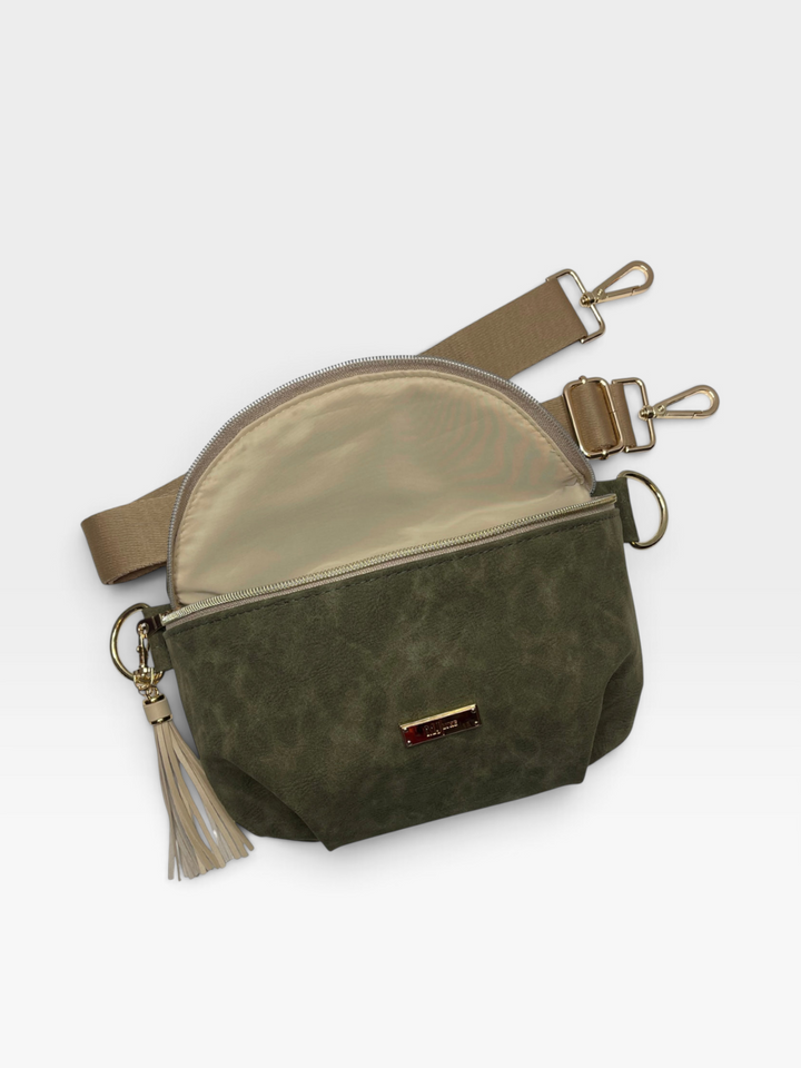 Suede Soul Olive by Makeup Junkie (SEPT ARRAY: Ships in 4-5 Weeks)