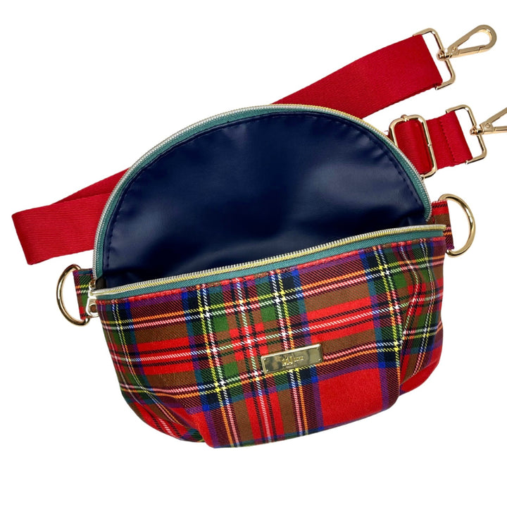 Christmas Wishes Red Plaid by Makeup Junkie (SEPT ARRAY: Ships in 8-10 Weeks)