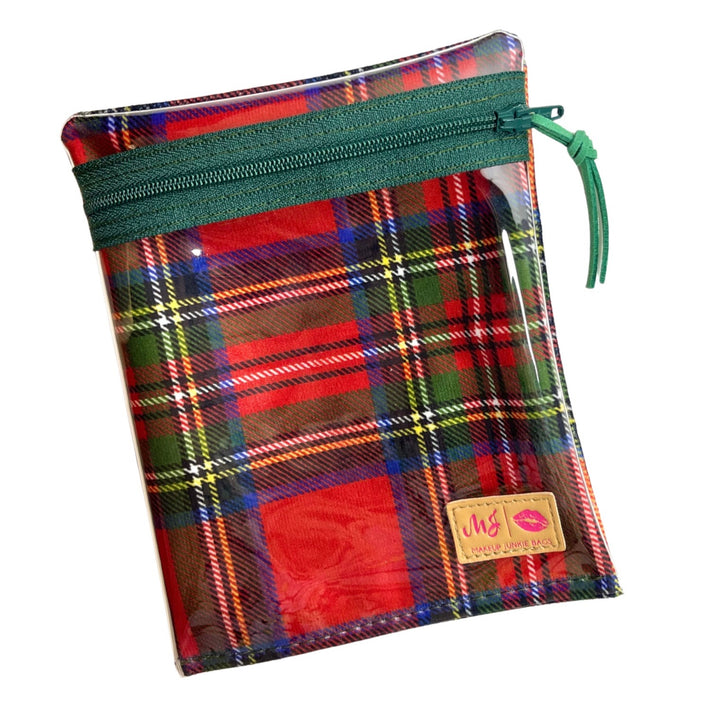 Christmas Wishes Red Plaid by Makeup Junkie (SEPT ARRAY: Ships in 8-10 Weeks)