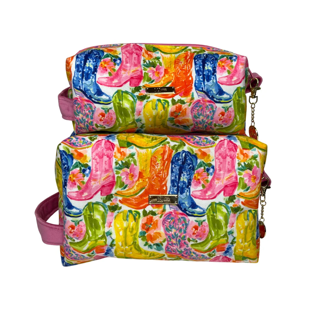 Bright Boots Bobbie Bags by Makeup Junkie (Ships in 3-4 Weeks)