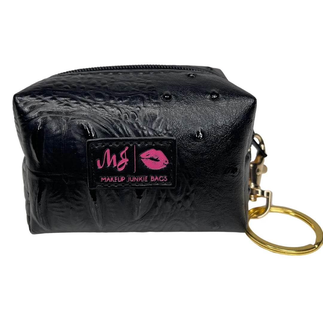 Obsidian Bitty Bobbie by Makeup Junkie Bags (SEPT ARRAY: Ships in 4-5 Weeks)