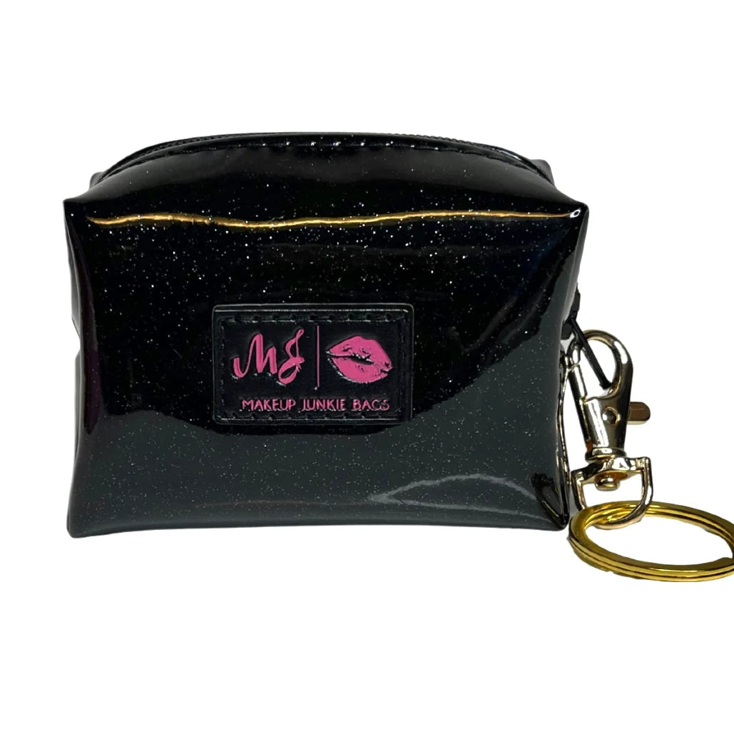 Stardust Onyx Bitty Bobbie by Makeup Junkie Bags (SEPT ARRAY: Ships in 4-5 Weeks)
