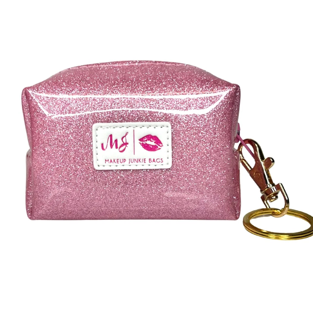 Stardust Bubble Gum Bitty Bobbie by Makeup Junkie Bags (SEPT ARRAY: Ships in 4-5 Weeks)