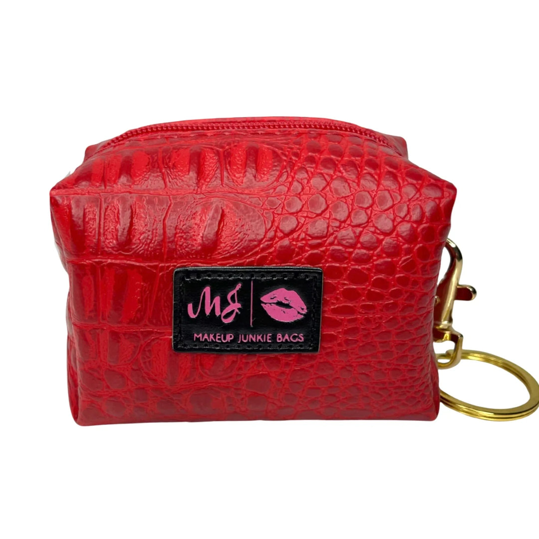 Shade of Ruby Bitty Bobbie by Makeup Junkie Bags (SEPT ARRAY: Ships in 4-5 Weeks)