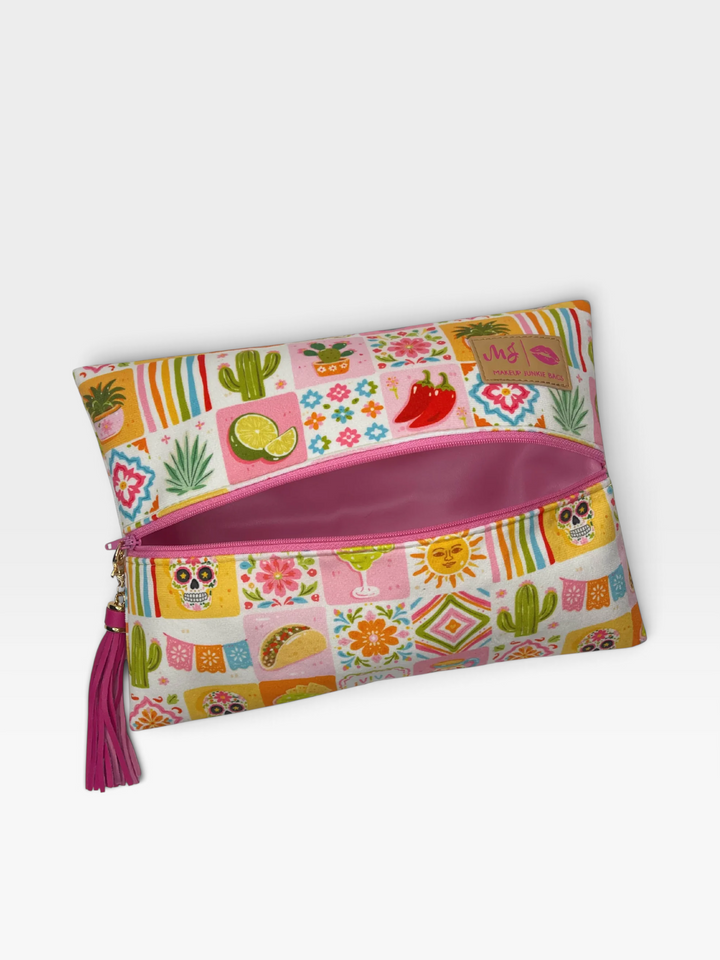 Senorita Sunrise by Makeup Junkie Bags (Ready to Ship)