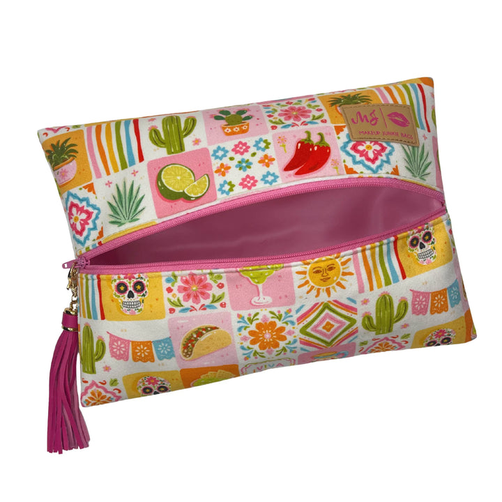 Senorita Sunrise by Makeup Junkie Bags (Ready to Ship)