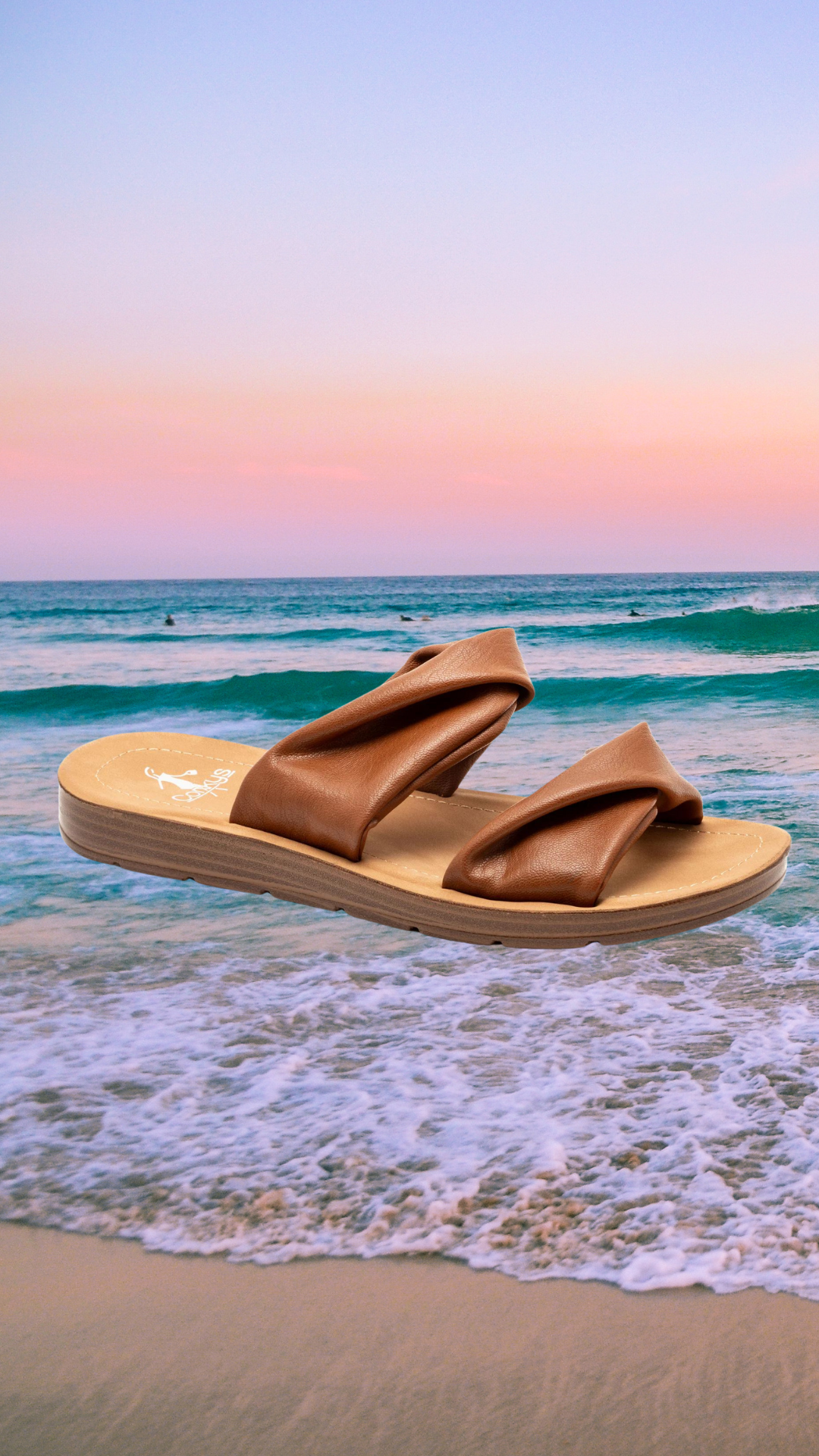 Market Live Preorder: With A Twist Sandal by Corky’s (Ships in 2-3 Weeks)