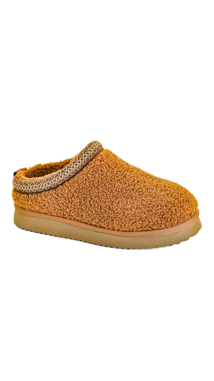 Sleepyhead Slip Ons - Rust Sheerling by Corky's