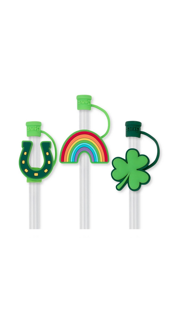 St. Patrick's Day Straw Topper Set by Swig