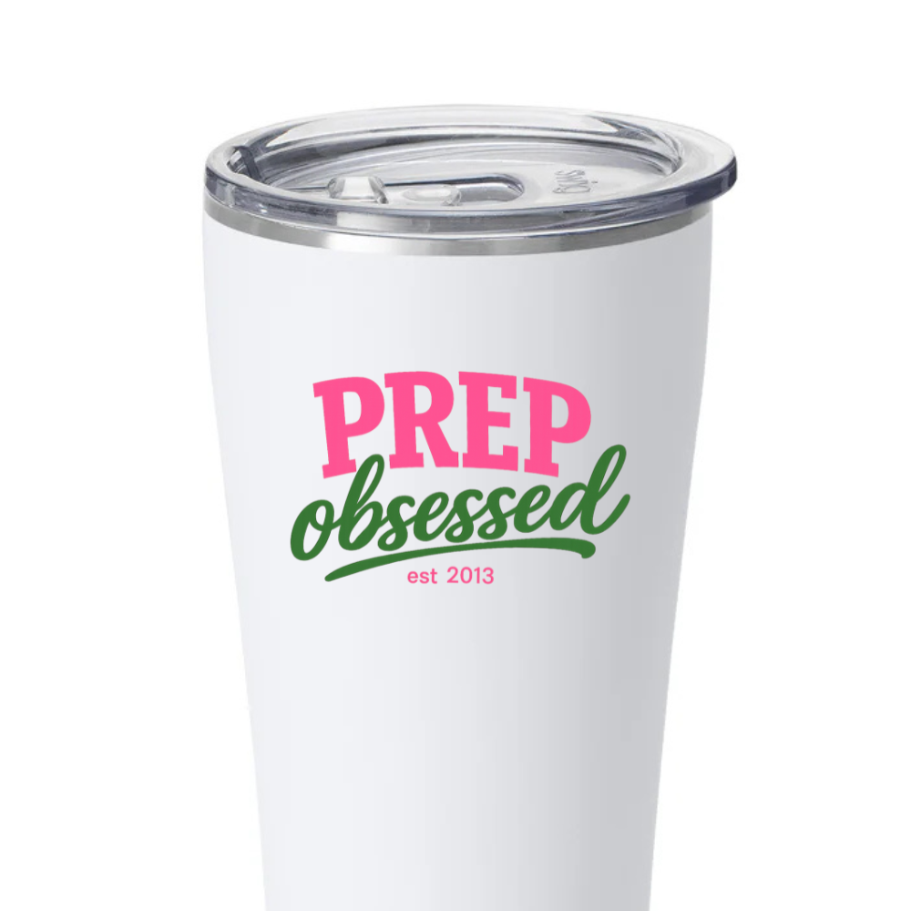 by PrepO: Pink & Green Prep Obsessed 3" Decal by Prep Obsessed (Ships in 2-3 Weeks)