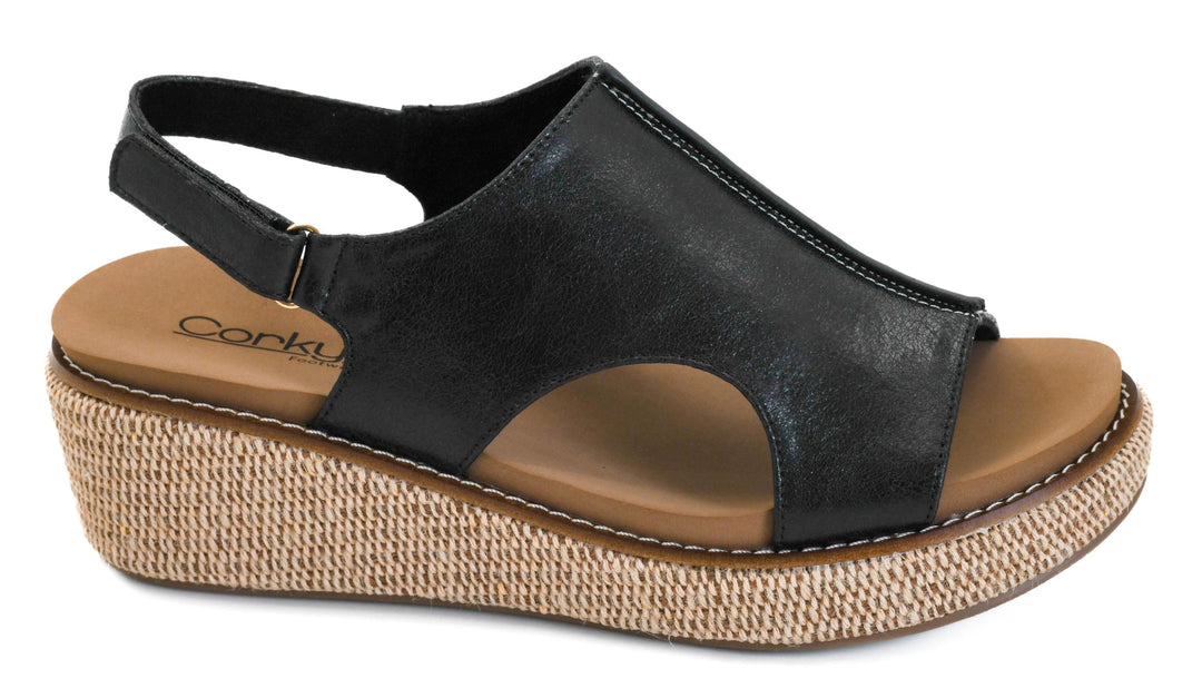 SHOE PARTY! Volta II Black 2 by Corkys (Ships in 2-3 Weeks)
