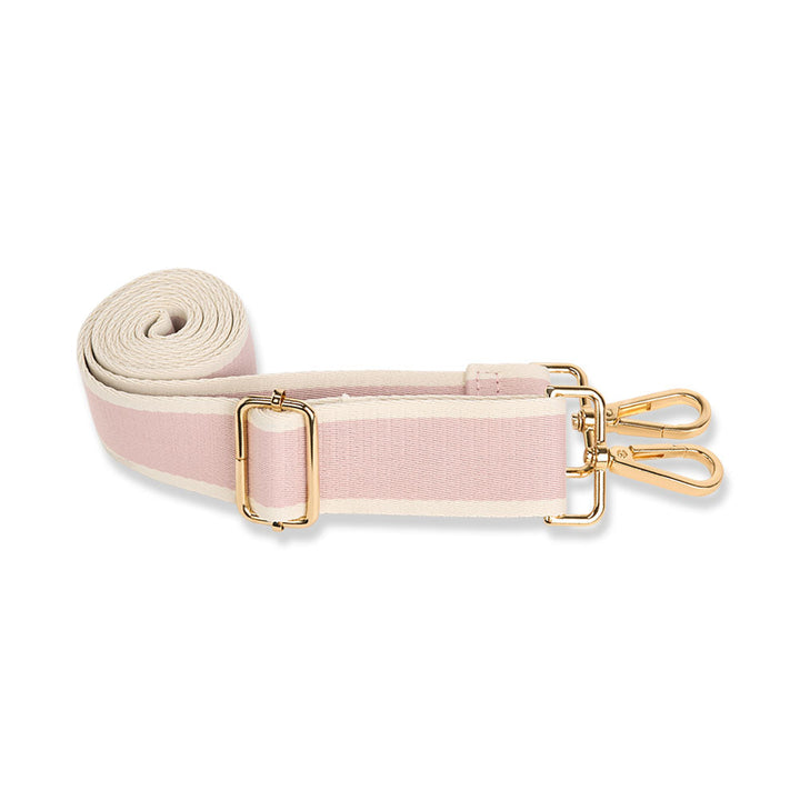 JUNE MARKET: Blush HydroBag® with Blush and Ivory Striped Strap by Wanderfull (Ships in 2-3 Weeks)