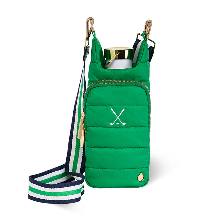 JUNE MARKET: Kelly Green HydroBag® with Golf Embroidery by Wanderfull (Ships in 2-3 Weeks)