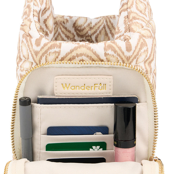 JUNE MARKET: Natural Ikat Print HydroBag® by Wanderfull (Ships in 2-3 Weeks)