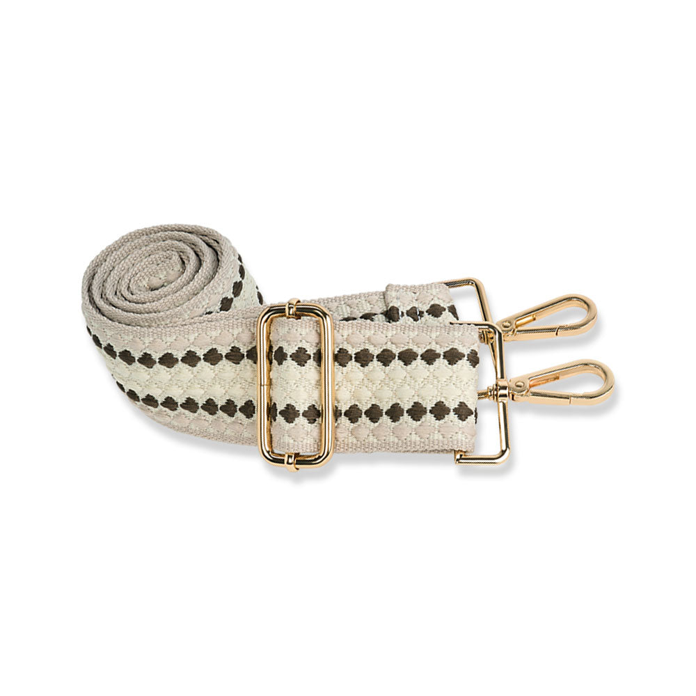 JUNE MARKET: Ivory Lacquer HydroBag® with Light Patterned Strap by Wanderfull (Ships in 2-3 Weeks)