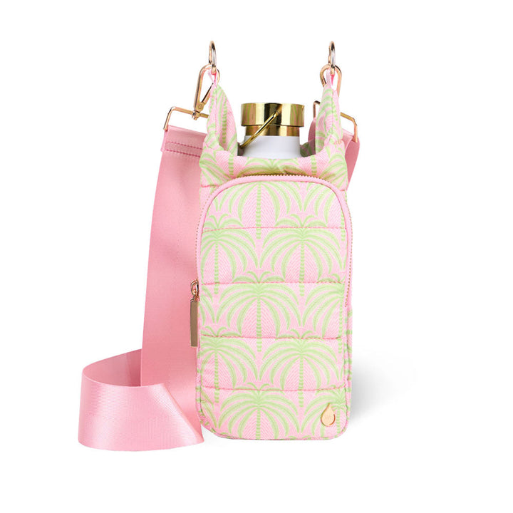 JUNE MARKET: Pink Palm Print HydroBag® by Wanderfull (Ships in 2-3 Weeks)