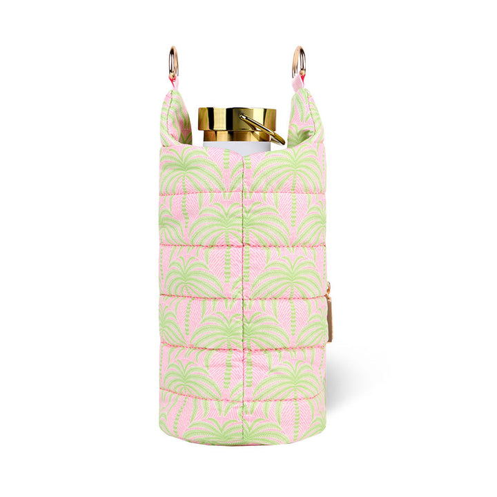 JUNE MARKET: Pink Palm Print HydroBag® by Wanderfull (Ships in 2-3 Weeks)