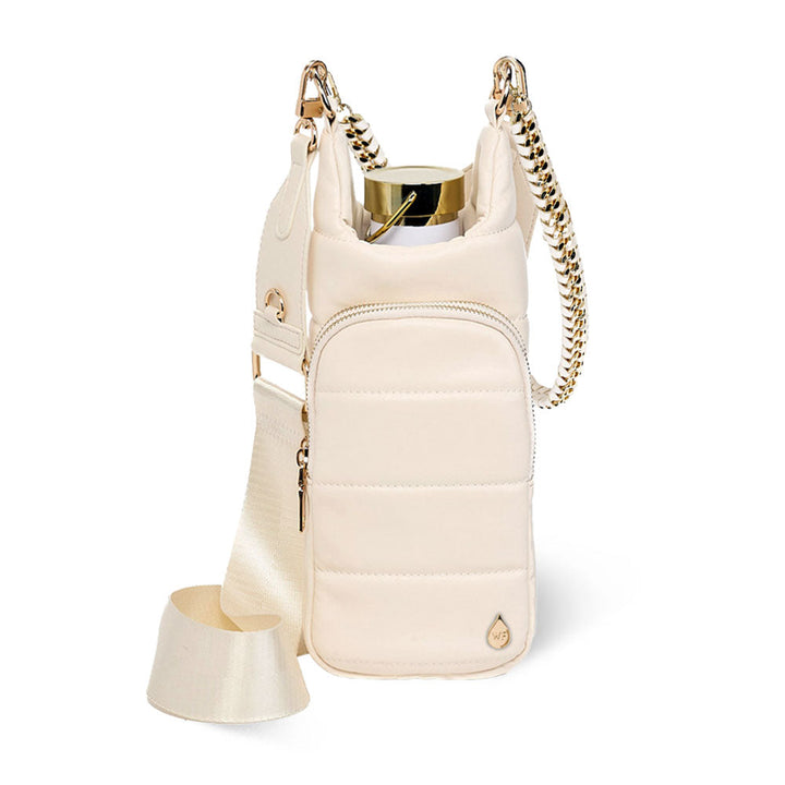 JUNE MARKET: Ivory Vegan Leather HydroBag® with Strap Bundle Oprah's Favorite Things by Wanderfull (Ships in 2-3 Weeks)