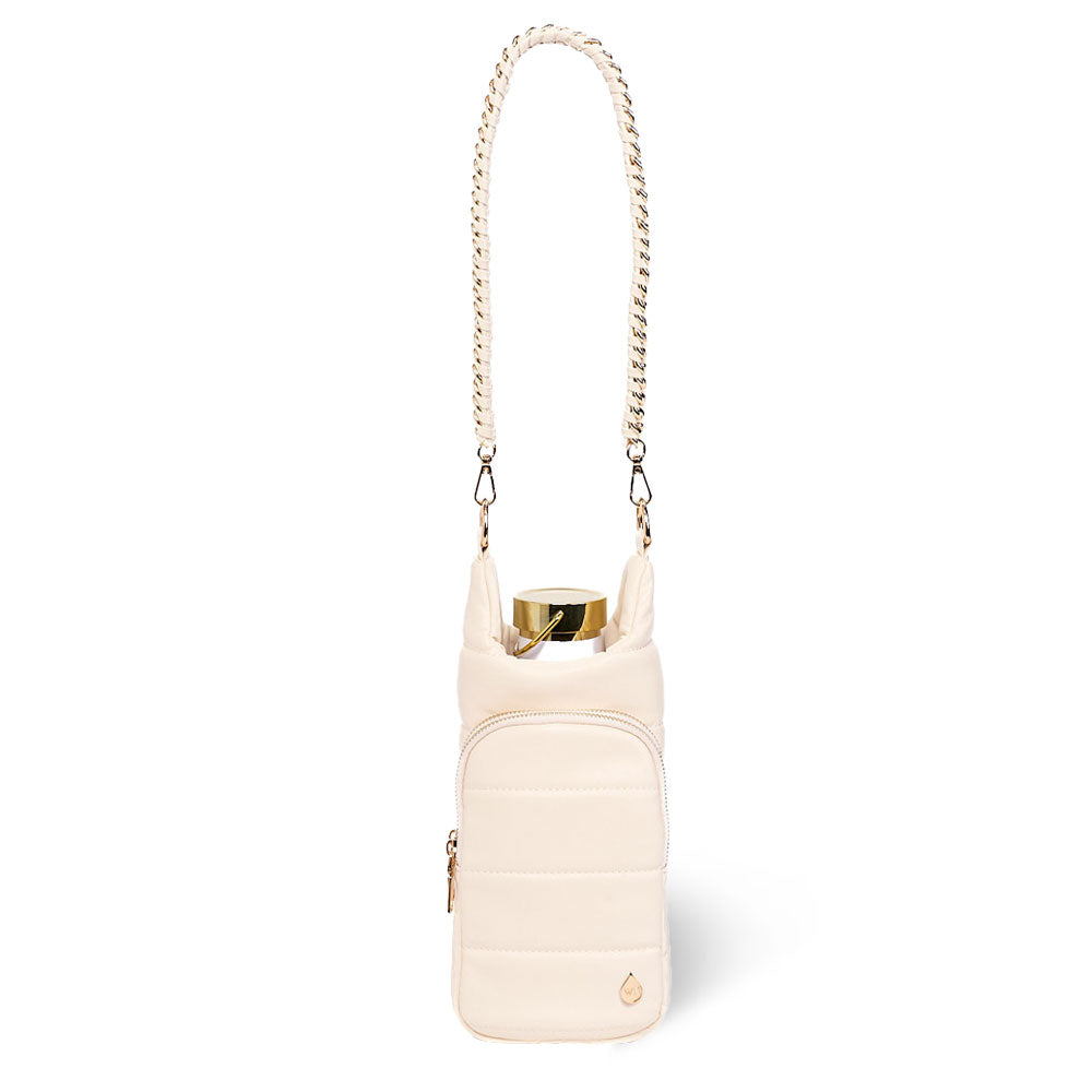 JUNE MARKET: Ivory Vegan Leather HydroBag® with Strap Bundle Oprah's Favorite Things by Wanderfull (Ships in 2-3 Weeks)