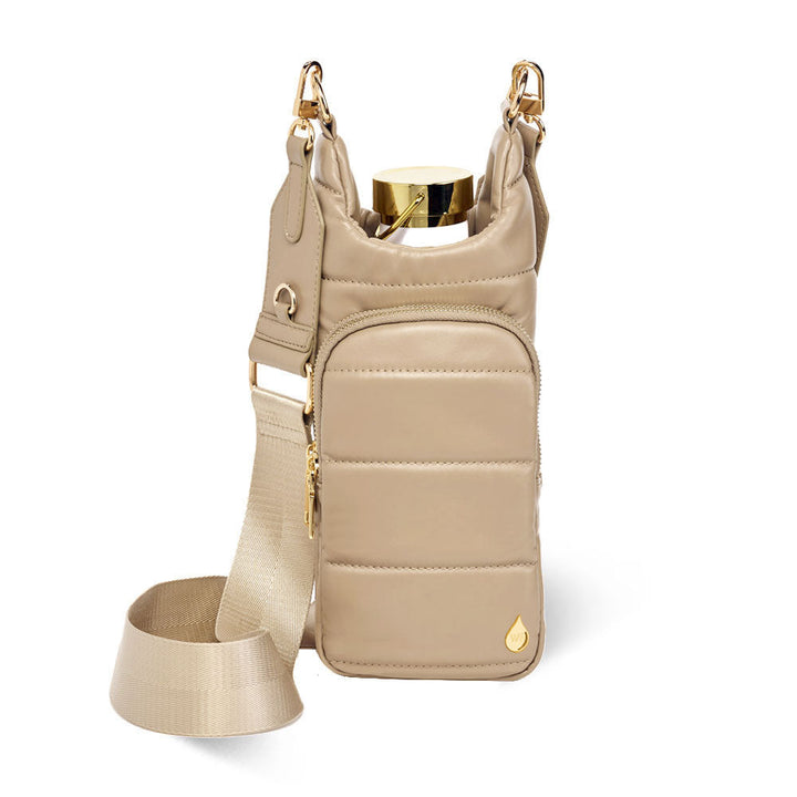 JUNE MARKET: Taupe Vegan Leather Hydrobag® with Strap Bundle- Oprah's Favorite Things by Wanderfull (Ships in 2-3 Weeks)