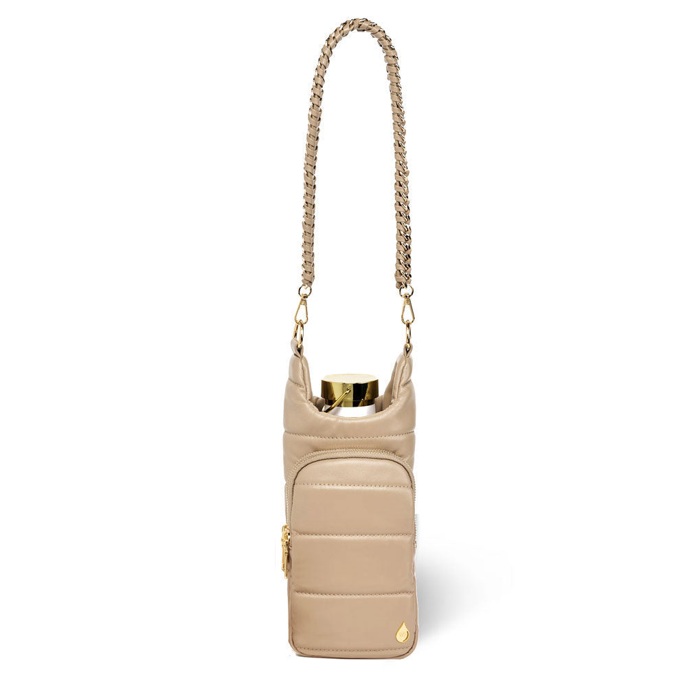 JUNE MARKET: Taupe Vegan Leather Hydrobag® with Strap Bundle- Oprah's Favorite Things by Wanderfull (Ships in 2-3 Weeks)
