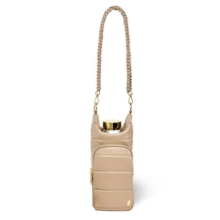 JUNE MARKET: Taupe Vegan Leather Hydrobag® with Strap Bundle- Oprah's Favorite Things by Wanderfull (Ships in 2-3 Weeks)
