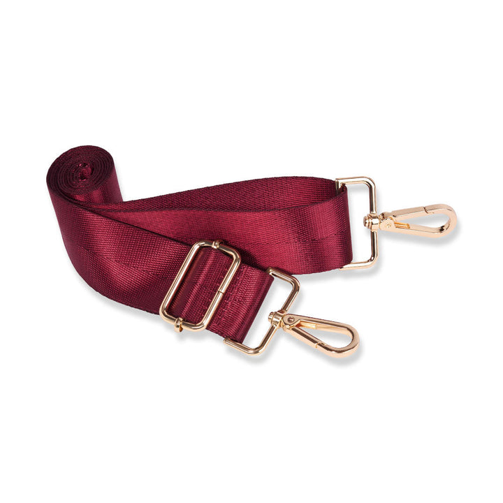 JUNE MARKET: Clear HydroBag® Stadium with Maroon Trim and Matching RFID Pouch by Wanderfull (Ships in 2-3 Weeks)