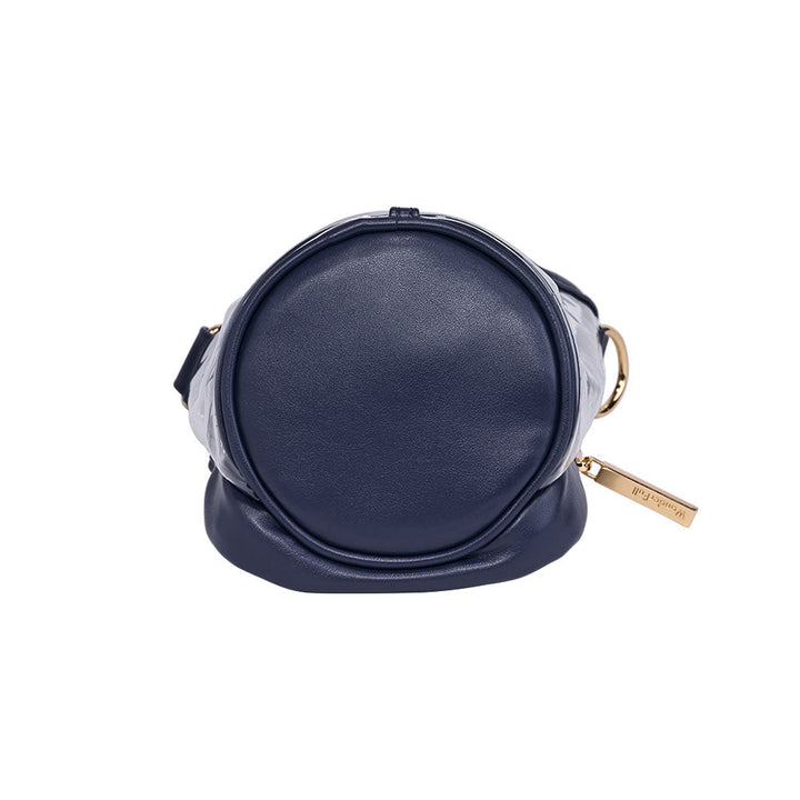 JUNE MARKET: Clear HydroBag® Stadium with Navy Trim and Matching RFID Pouch by Wanderfull (Ships in 2-3 Weeks)