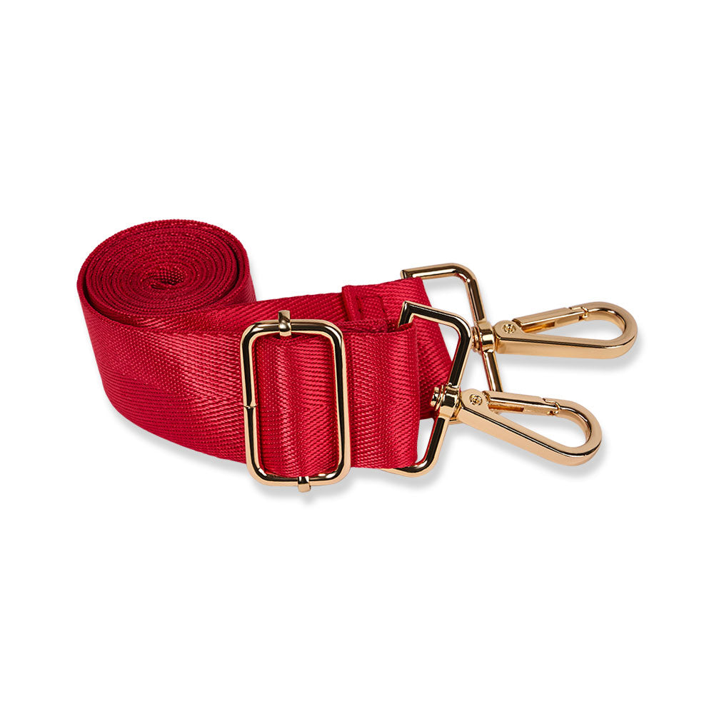 JUNE MARKET: Clear HydroBag® Stadium with Red Trim and Matching RFID Pouch by Wanderfull (Ships in 2-3 Weeks)
