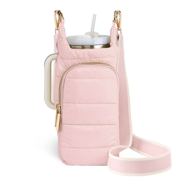 JUNE MARKET: HydroBag HANDLE®- Blush with Blush and Cream Strap, Gold Hardware by Wanderfull (Ships in 2-3 Weeks)