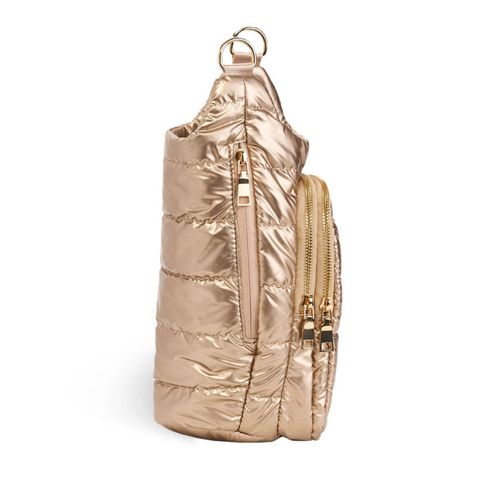 JUNE MARKET: HydroBag® HANDLE®- Gold Striped Strap by Wanderfull (Ships in 2-3 Weeks)
