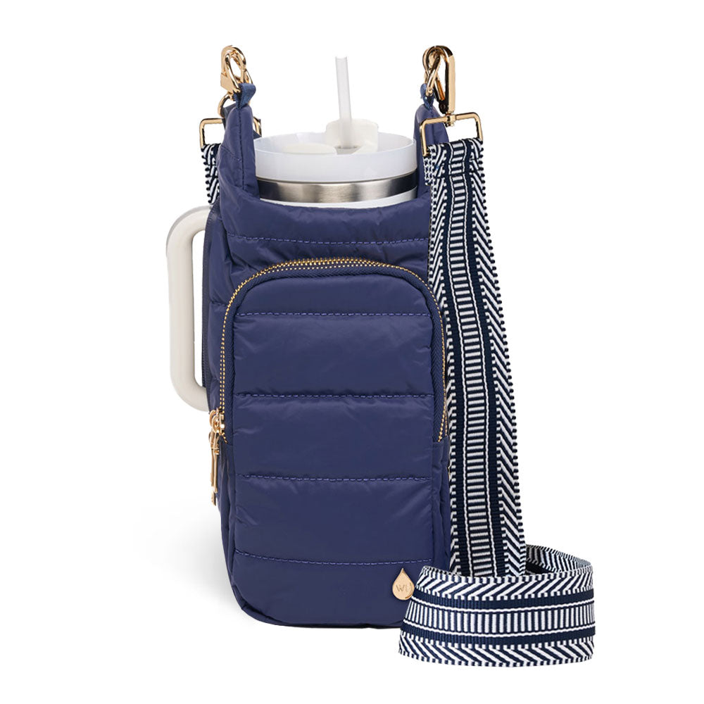 JUNE MARKET: HydroBag® HANDLE®- Island Navy Matte by Wanderfull (Ships in 2-3 Weeks)