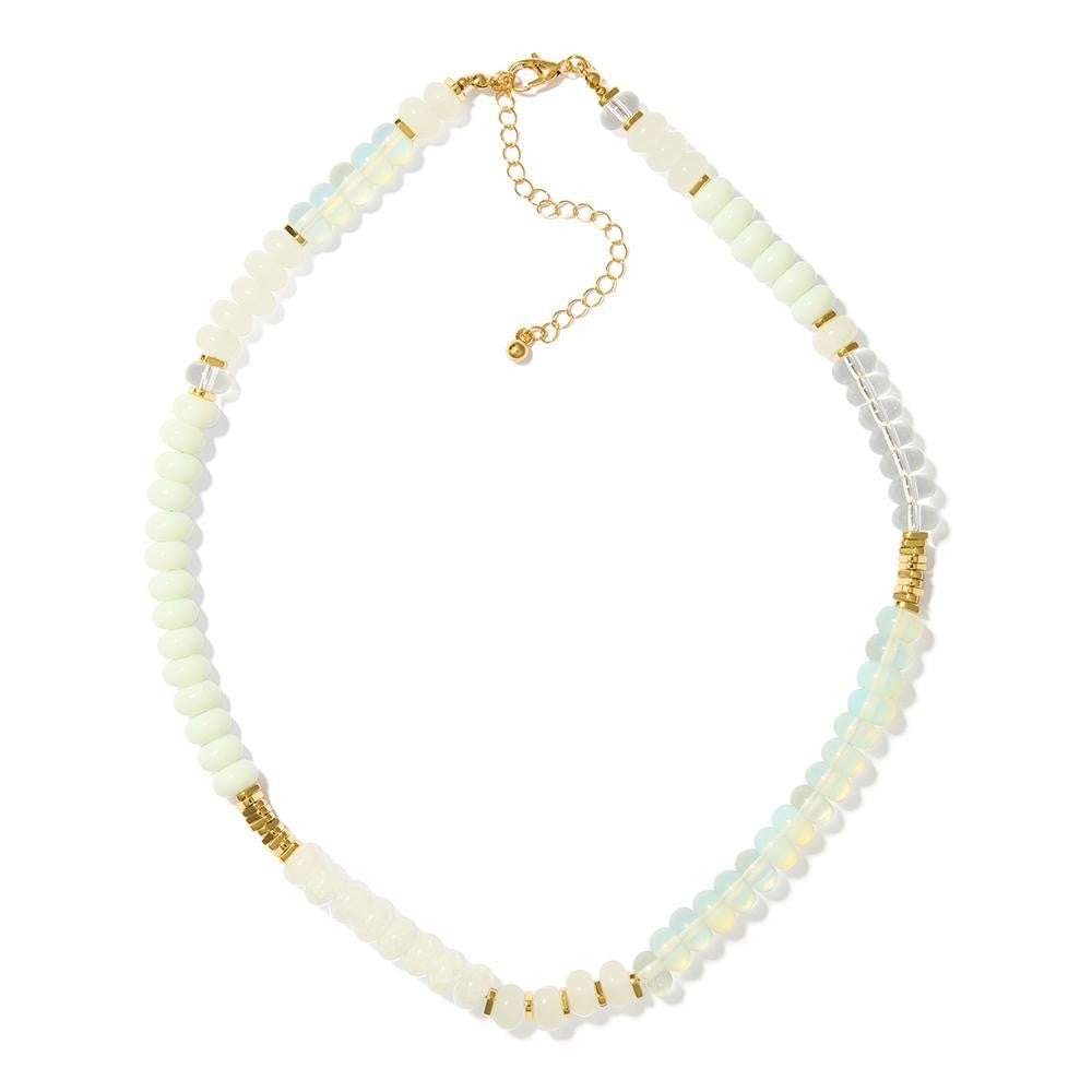 Stone Beaded Candy Necklace