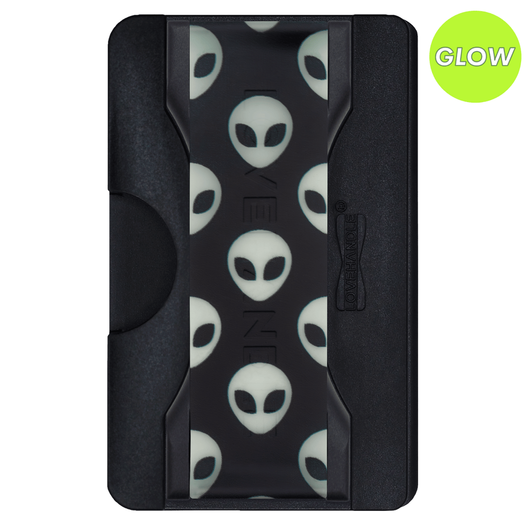 PRO Wallet for MagSafe by LoveHandle - Aliens Glow