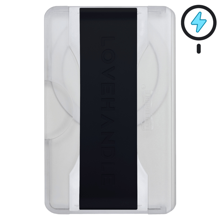 PRO Wallet for MagSafe by LoveHandle - Black - Clear Case