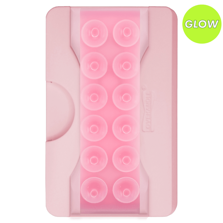 PRO Wallet for MagSafe by LoveHandle - Bubblegum Pink Glow Suction