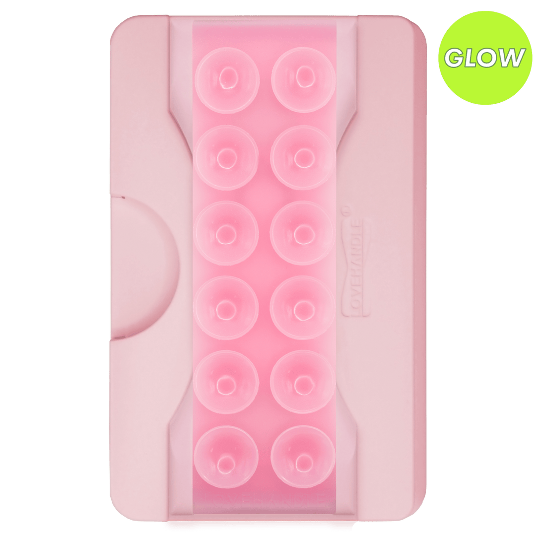 PRO Wallet for MagSafe - Bubblegum Pink Glow Suction by LoveHandle (Ships in 2-3 Weeks)