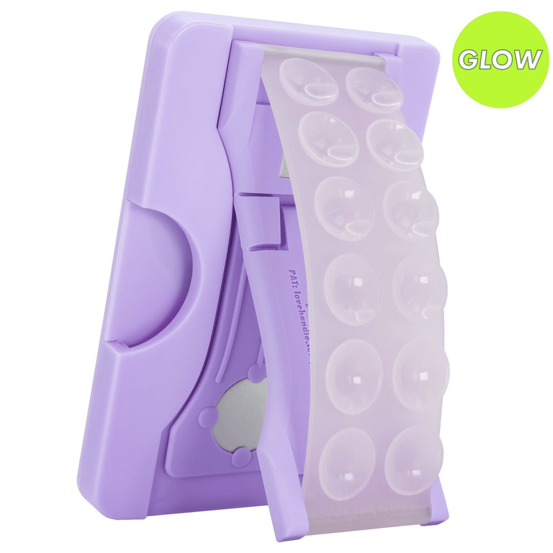 PRO Wallet for MagSafe by LoveHandle - Lavender Glow Suction