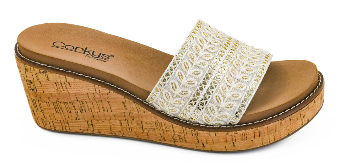 SHOE PARTY! Wanderlust Ivory by Corkys (Ships in 2-3 Weeks)