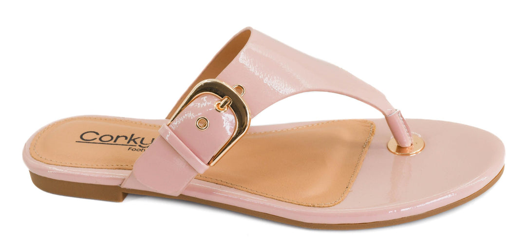 SHOE PARTY! Whats The Gossip Blush Patent by Corkys (Ships in 2-3 Weeks)