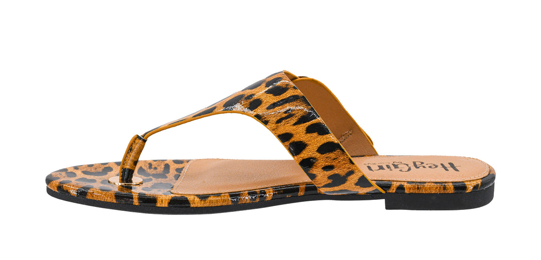 DOORBUSTER: Whats The Gossip Sandal - Leopard by Corkys