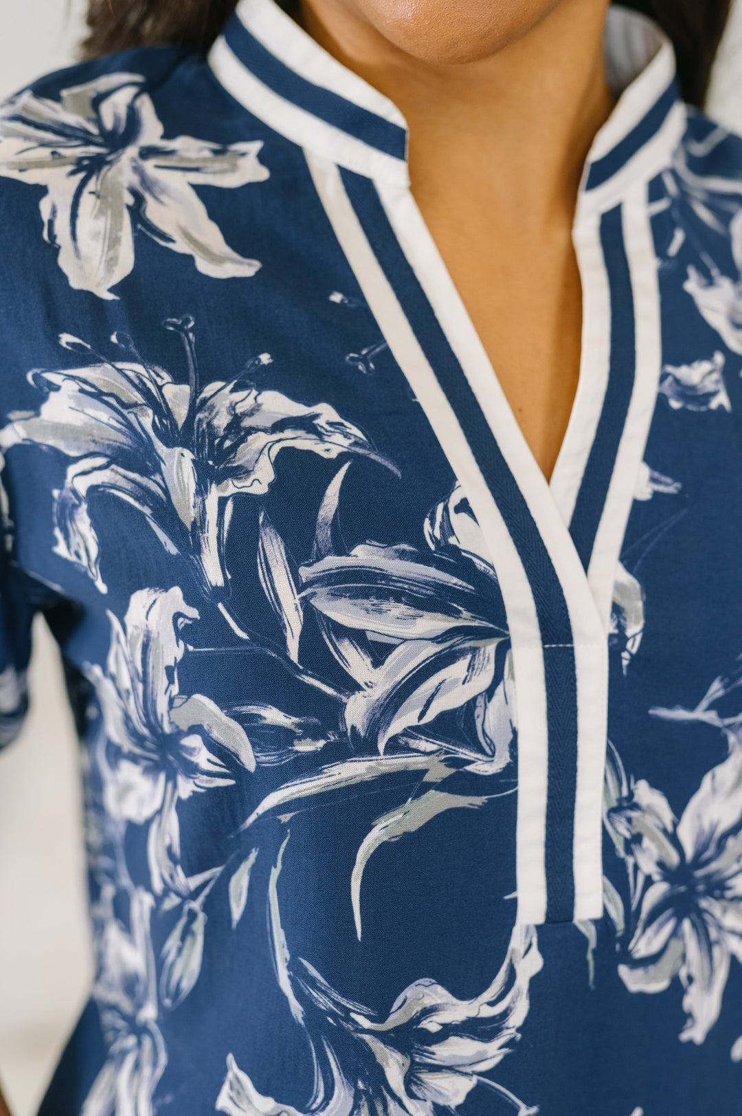 Wheels Are in Motion Puff Sleeve Floral Blouse - 7/21