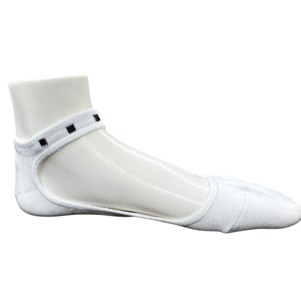 MAY PREORDER: Hidey Socks - With Stud Austrian Crystals By Hidey (Ships in 2- 3 Weeks)