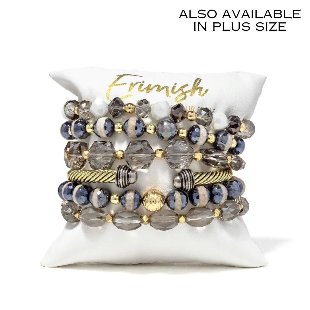 Winslow Pillow Set Bracelets By Erimish (Ships in 2-3 Weeks)